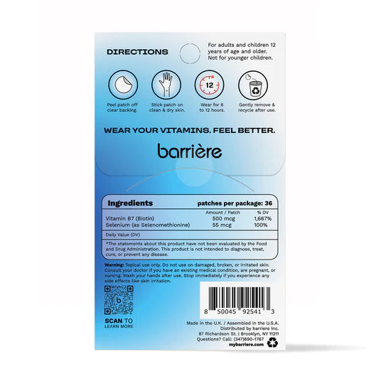 BIOTIN (B7) PATCH