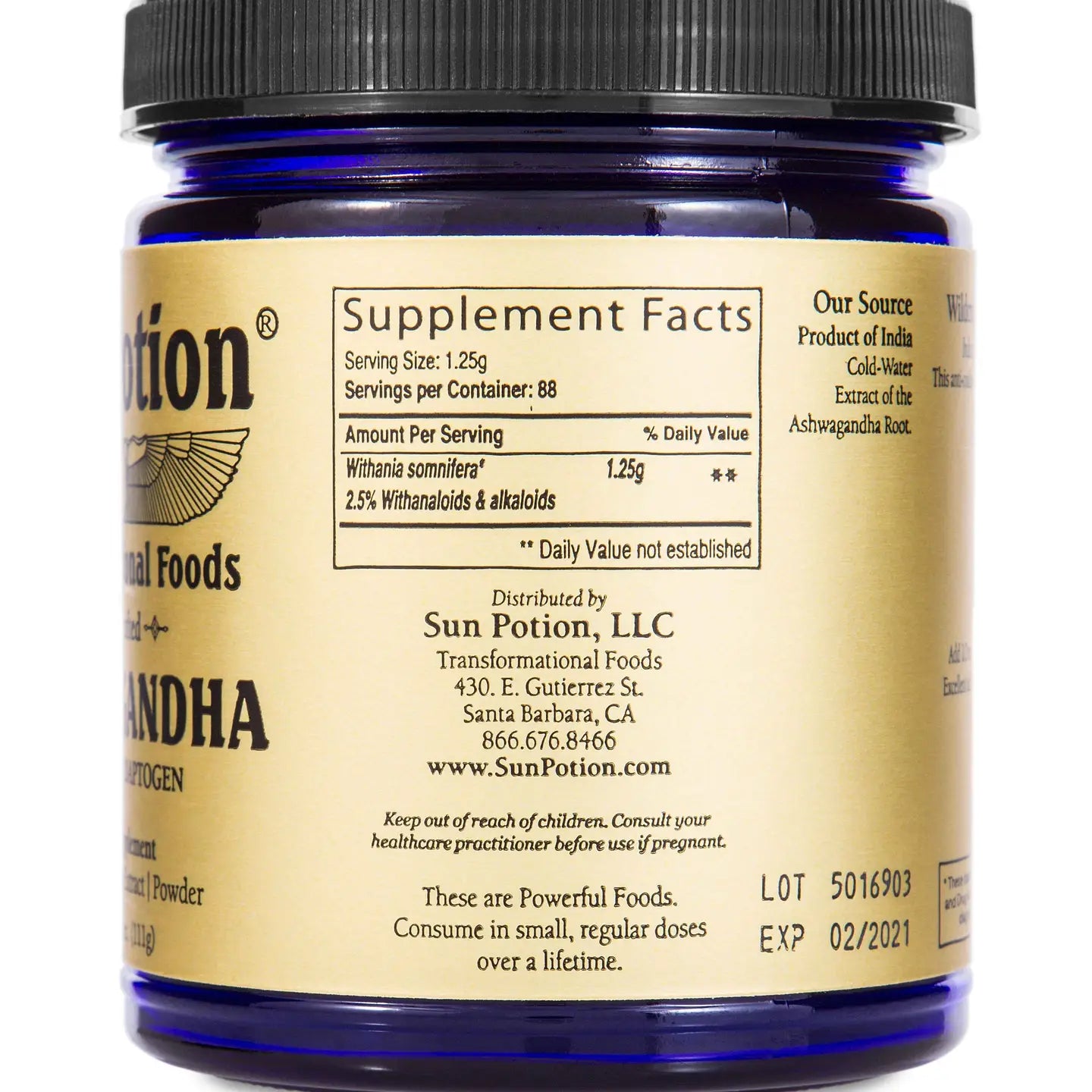 Ashwagandha (Wildcrafted)